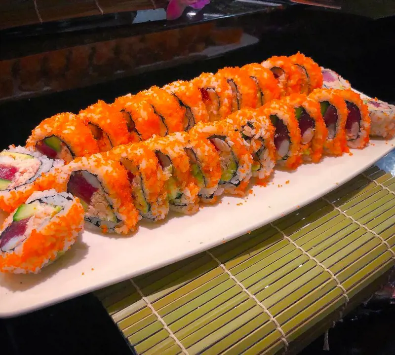 Famous Takah Sushi Roll served at Sansei Seafood Restaurant & Sushi Bar